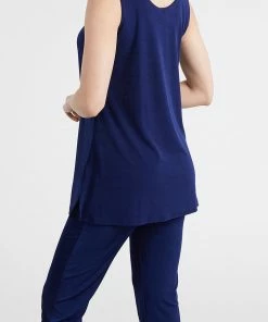 Jostar Women's Stretchy Tank Capri Pant Set-902BN-TRS1 Pants