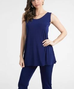 Jostar Women's Stretchy Tank Capri Pant Set-902BN-TRS1 Pants