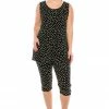 Jostar Women's Stretchy Tank Capri Pant Set Print-902BN-TRP1-W032 Pant Sets