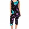 Jostar Women's Stretchy Tank Capri Pant Set Print-902BN-TRP1-W099 Pant Sets