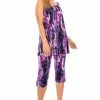 Jostar Women's Stretchy Tank Capri Pant Set Print-902BN-TRP1-W170
