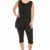 Pant Sets Jostar Women's Stretchy Tank Capri Pant Set Print-902BN-TRP1-W990