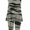Pant Sets Jostar Women's Stretchy Tank Capri Set Sleeveless Plus Print, 902BN-TXP-W715