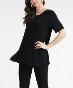 Pant Sets Jostar Women's Stretchy Capri Pant Set Short Sleeve In Plus Size, 903BN-SX