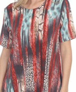 Pant Sets Jostar Women's Stretchy Capri Pant Set Short Sleeve Print-903BN-SRP1-W249