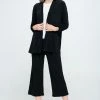 Jostar Online BNS Long Sleeve Cardigan With Wide Leg Angle Pants Set-934BN-LRS1-K
