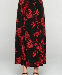 Jostar Women's Stretchy Flare Skirt-602BN-ARP2-W102