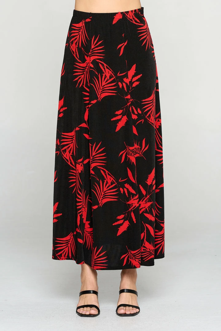 Jostar Women's Stretchy Flare Skirt-602BN-ARP2-W102