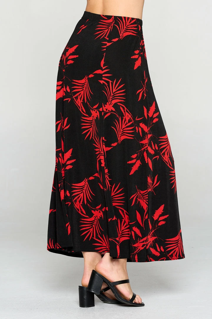 Jostar Women's Stretchy Flare Skirt-602BN-ARP2-W102