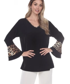 Jostar HIT Tulip Sleeve Top-358HT-LRP1-C-W757 Long Sleeves